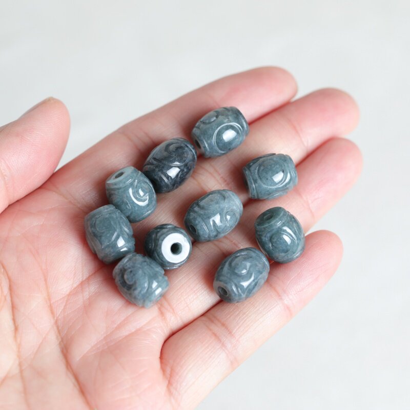 Women'S Fashion - Lot de 5 perles en jade