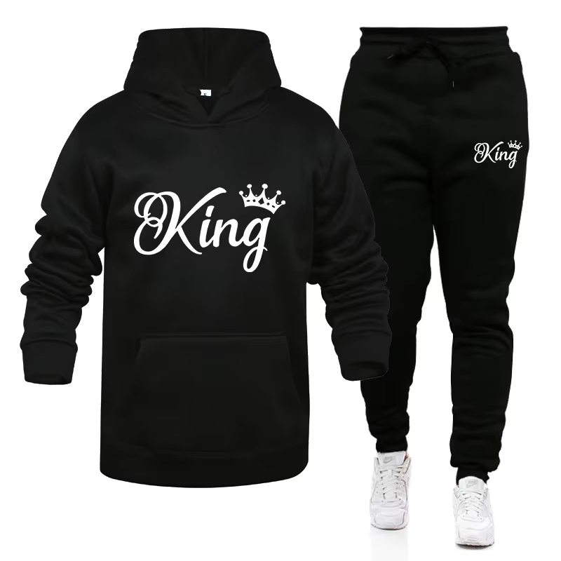 Hoodie Women Oversized - Ensemble de survêtement polaire 2 pièces