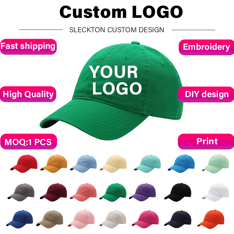 Women Fashion Logo Design - SLECKTON Casquette de baseball personnalisée Mode