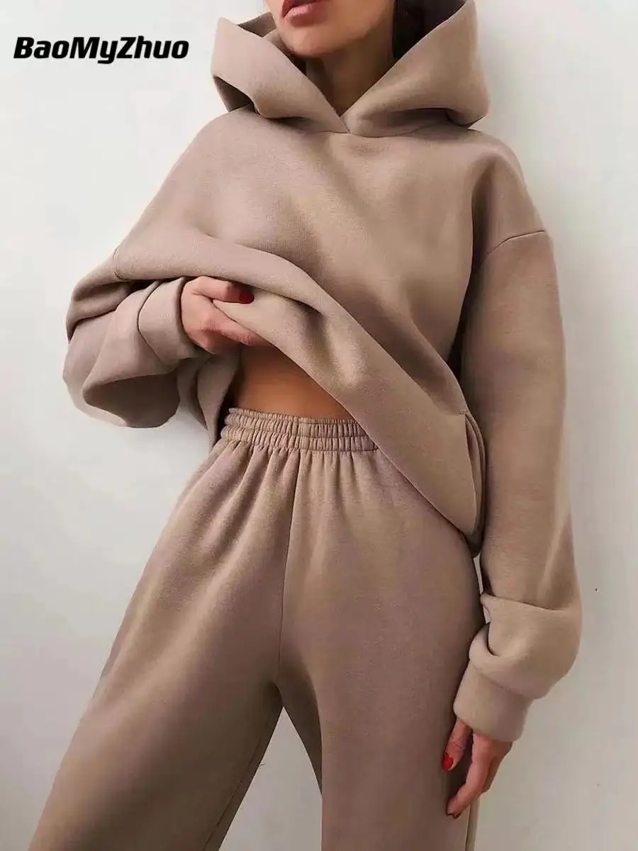 Hoodie Women Oversized - Ensemble deux pièces pour femme, survêtement