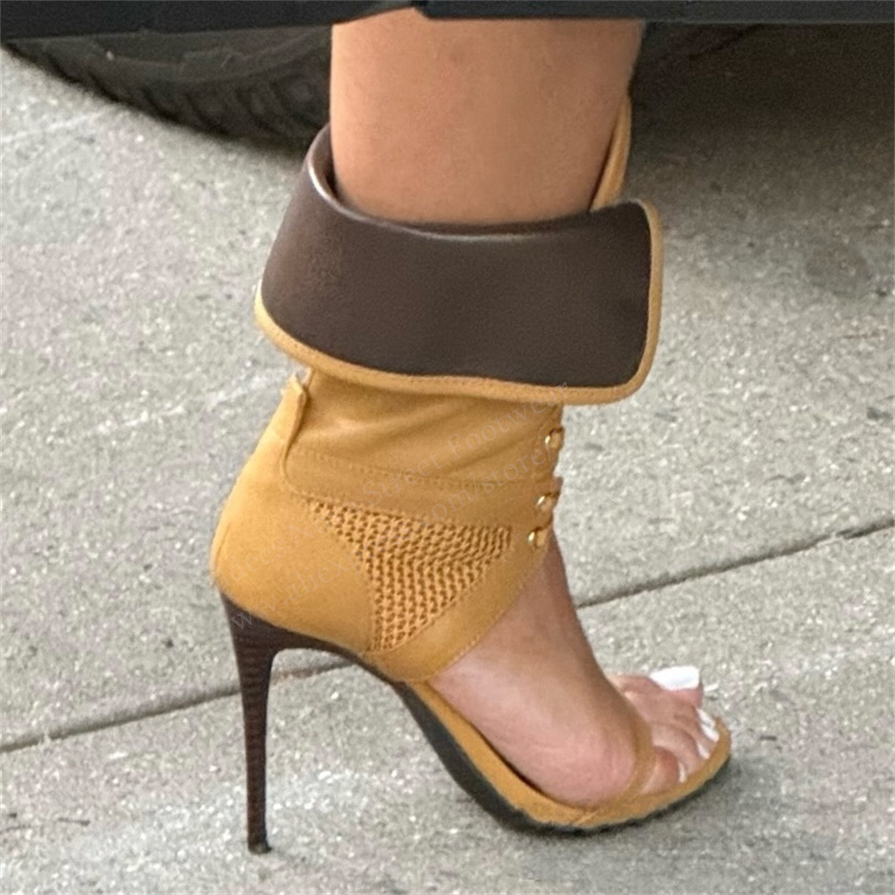 Women Fashion Trend 2026 - Sandales à talons aiguilles ouvertes pour