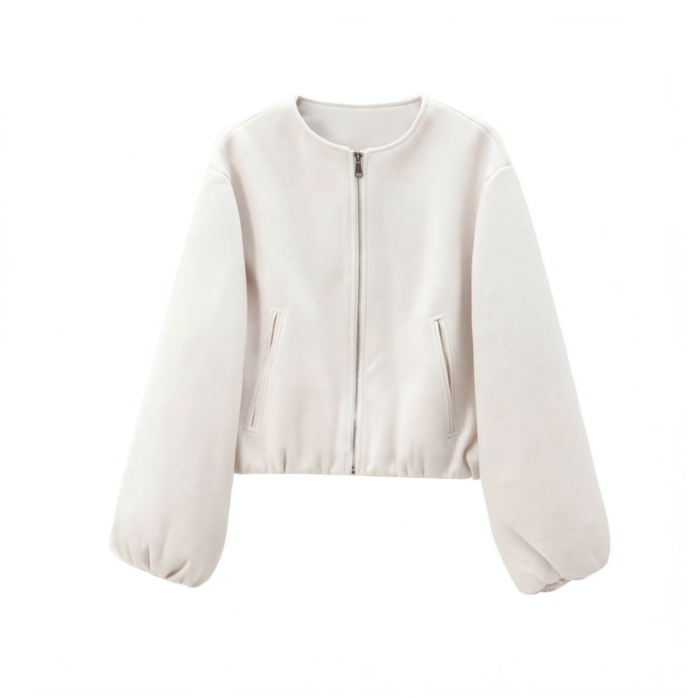 Women'S Fashion Bomber Jacket - Veste bomber tendance pour femmes, idéale