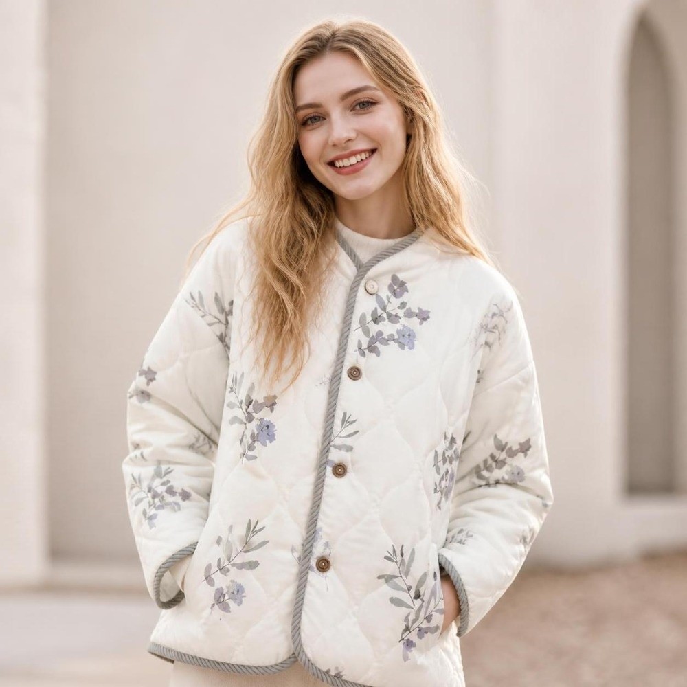 Women'S Fashion Bomber Jacket - Manteau femme tendance Y2K, manteau d'hiver