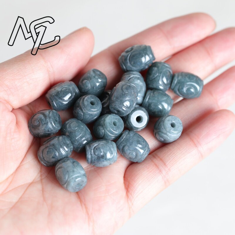 Lot de 5 perles en jade bleu n - Women'S Fashion avis et prix