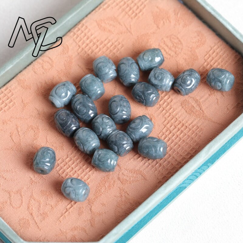 Lot de 5 perles en jade bleu n - Women'S Fashion avis et prix