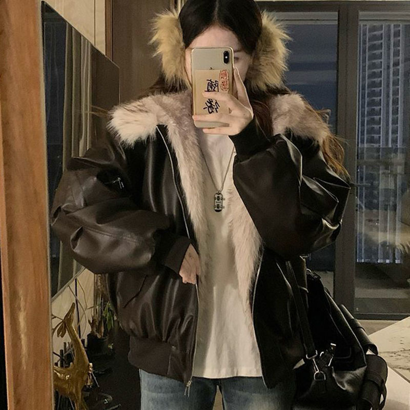 Veste d'hiver épaisse et chaud - Women'S Fashion Bomber Jacket avis et prix