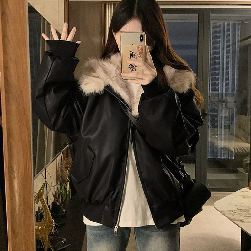 Veste d'hiver épaisse et chaud - Women'S Fashion Bomber Jacket avis et prix