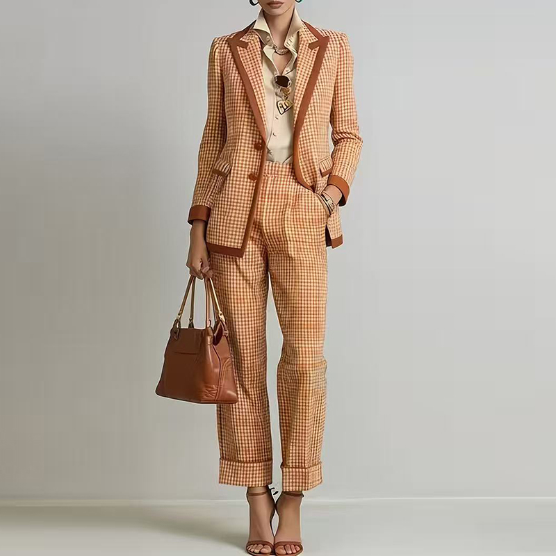 Ensemble tailleur 2 pièces à c - Women'S Fashion Business Casual avis et prix