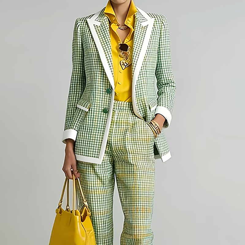 Ensemble tailleur 2 pièces à c - Women'S Fashion Business Casual avis et prix