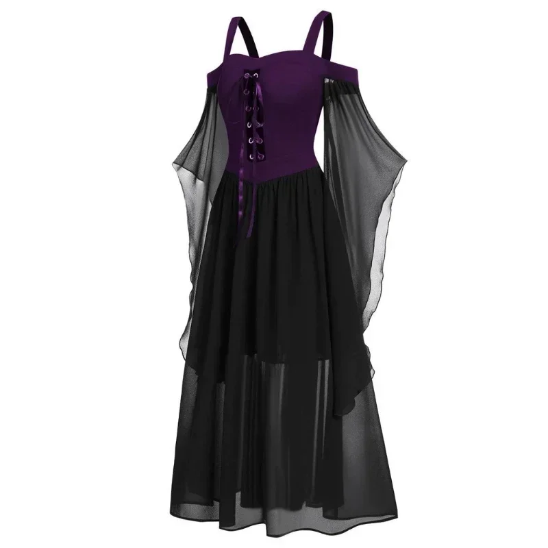 Nouvelle robe de sorcière médi - Off Shoulder Top avis et prix