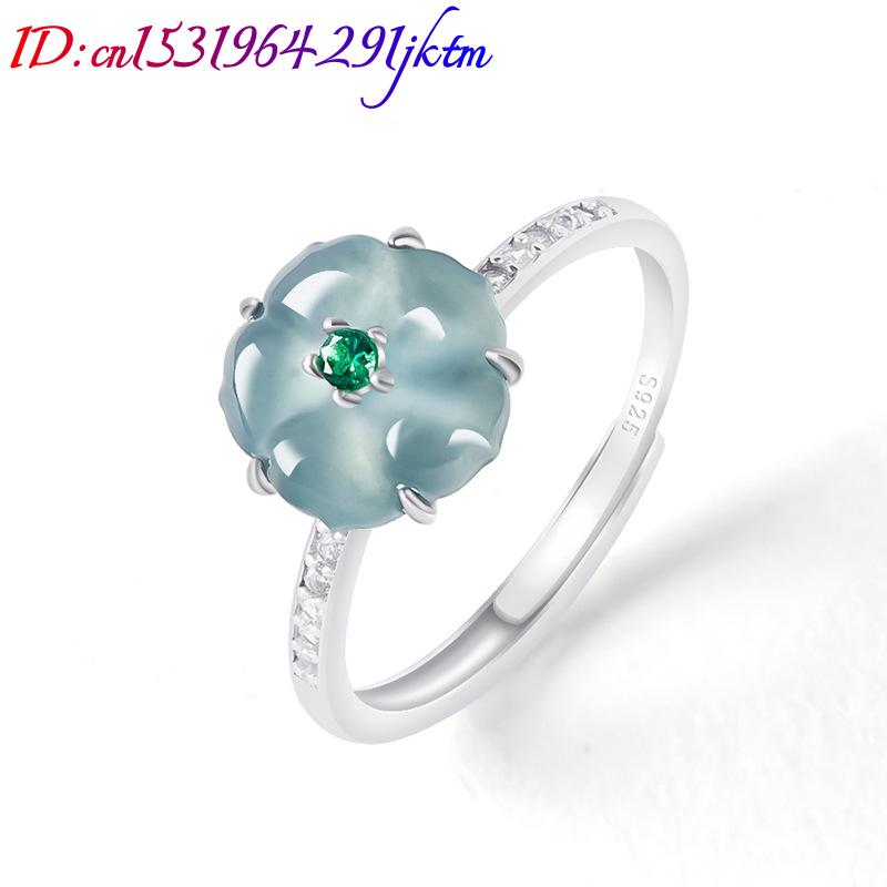 Bagues en jade birman bleu, ar - Women'S Fashion avis et prix