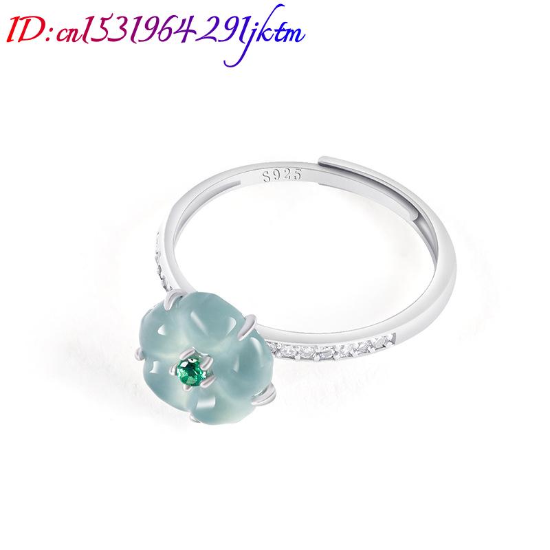 Bagues en jade birman bleu, ar - Women'S Fashion avis et prix