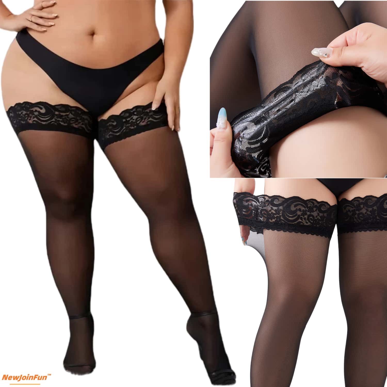 Chaussettes longues en dentell - Women Fashion Over 60 avis et prix