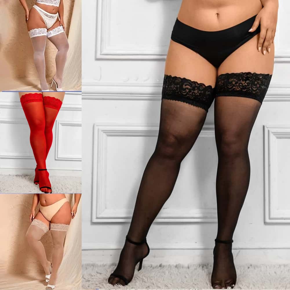 Chaussettes longues en dentell - Women Fashion Over 60 avis et prix