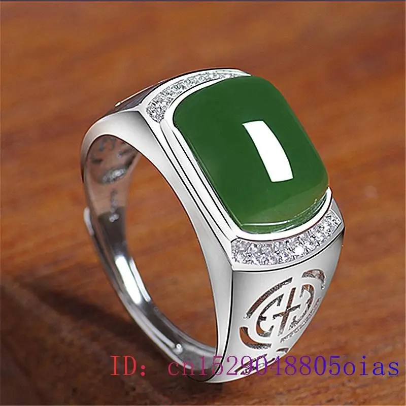 Bague en Jade vert pour hommes - Trend Women Fashion avis et prix