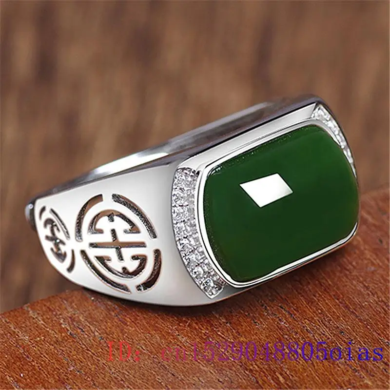 Bague en Jade vert pour hommes - Trend Women Fashion avis et prix