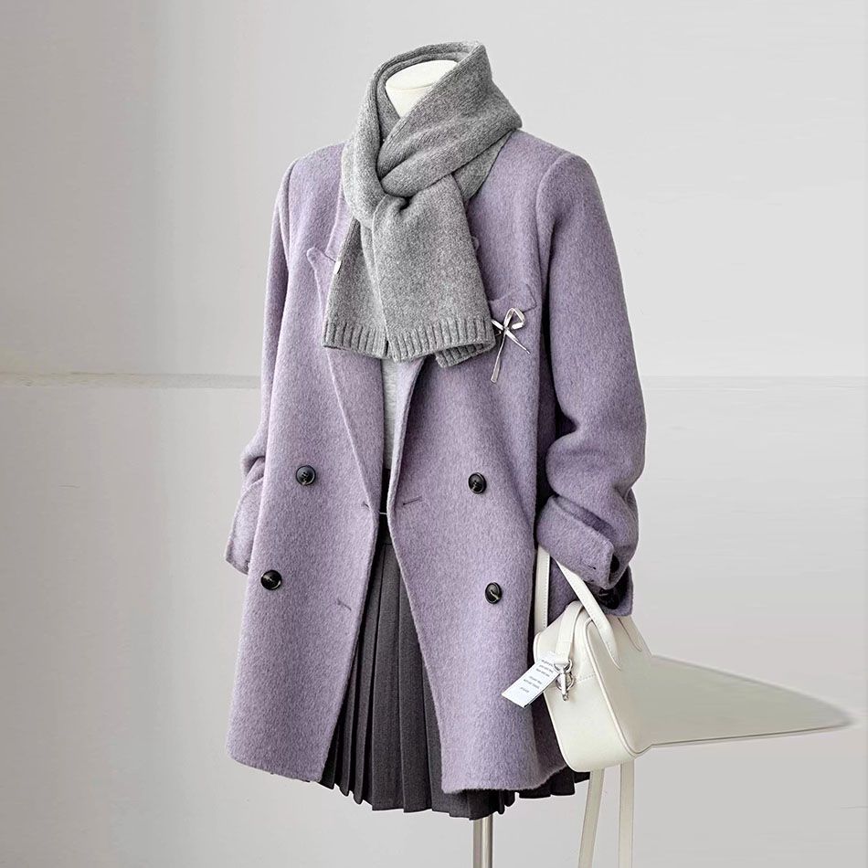 Blazer matelassé violet, style - Women'S Fashion Quilted Jacket avis et prix