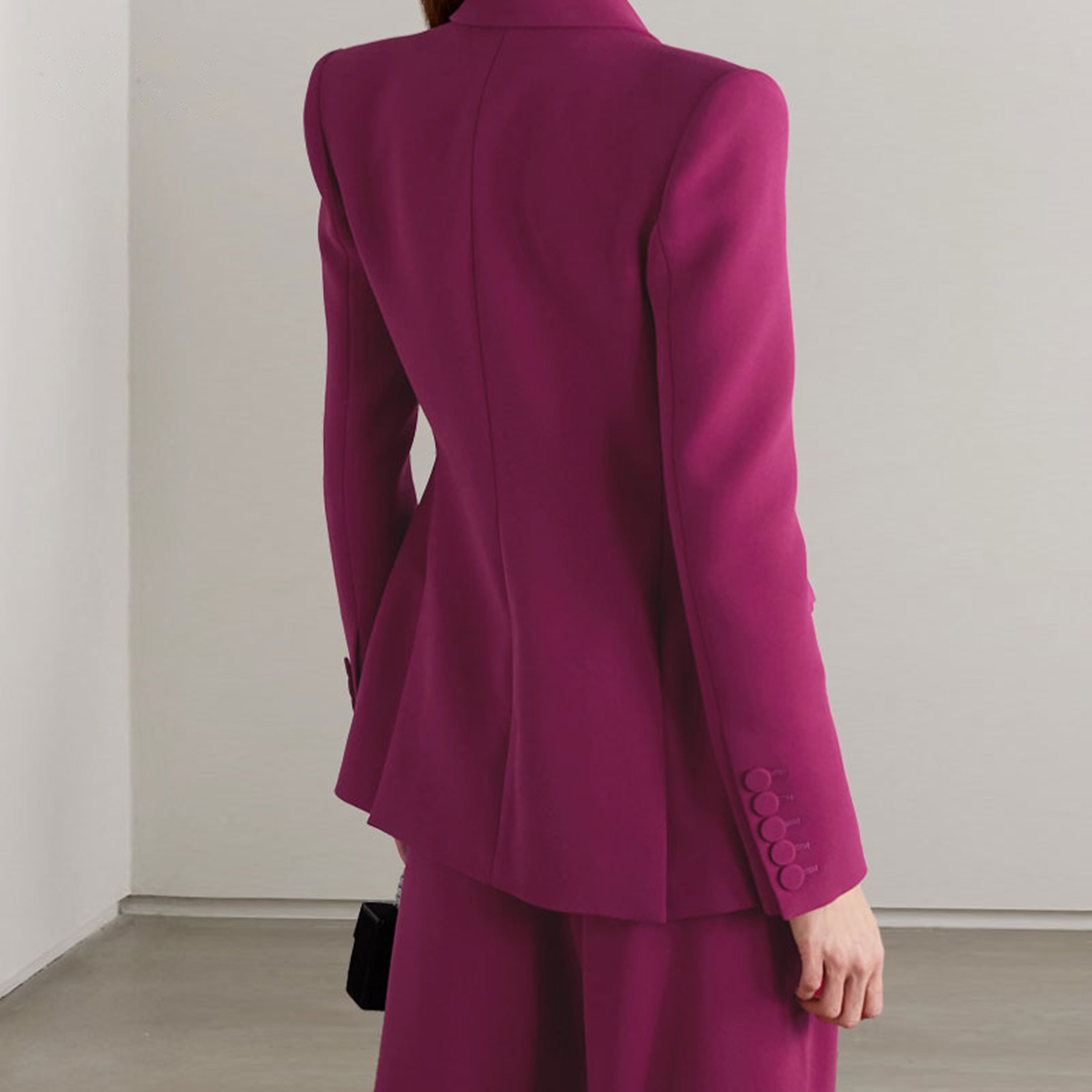 Allingentle rouge revers femme - Women'S Fashion Business Casual avis et prix