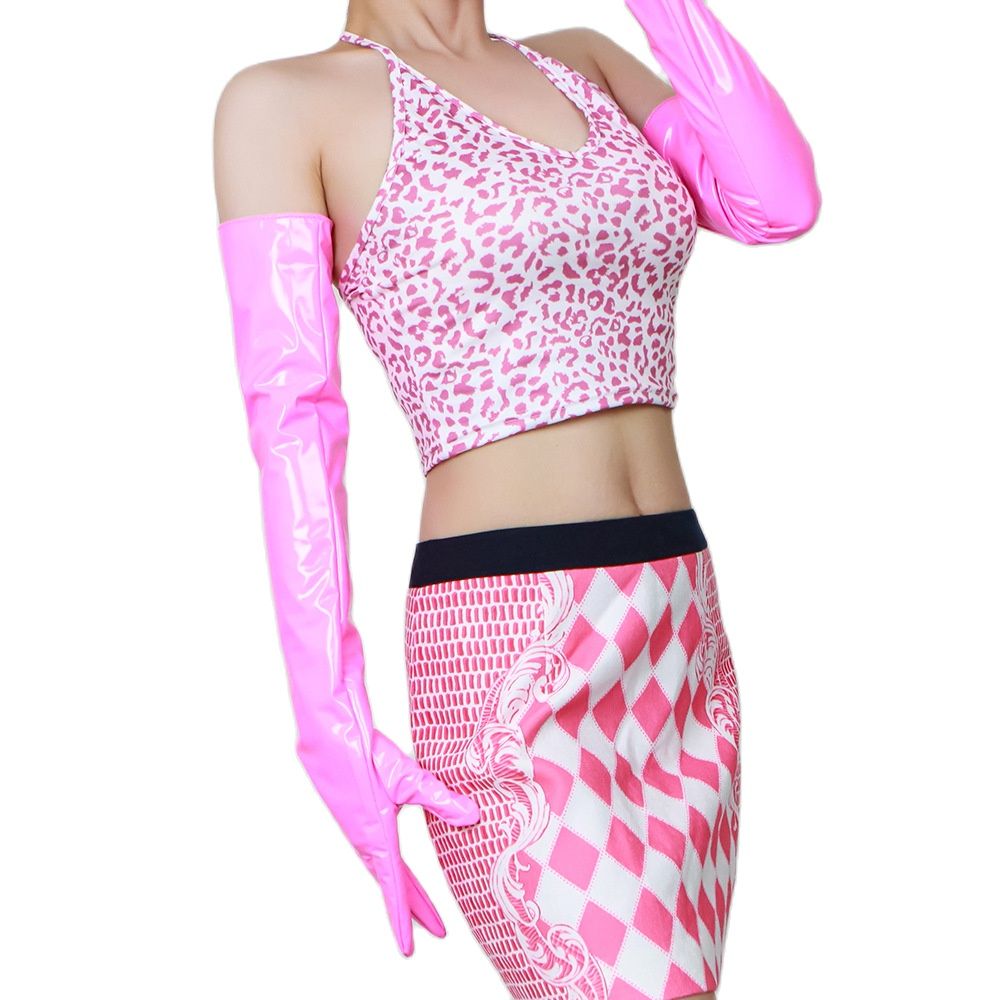 Gants en cuir verni Extra long - Women Fashion Over 60 avis et prix