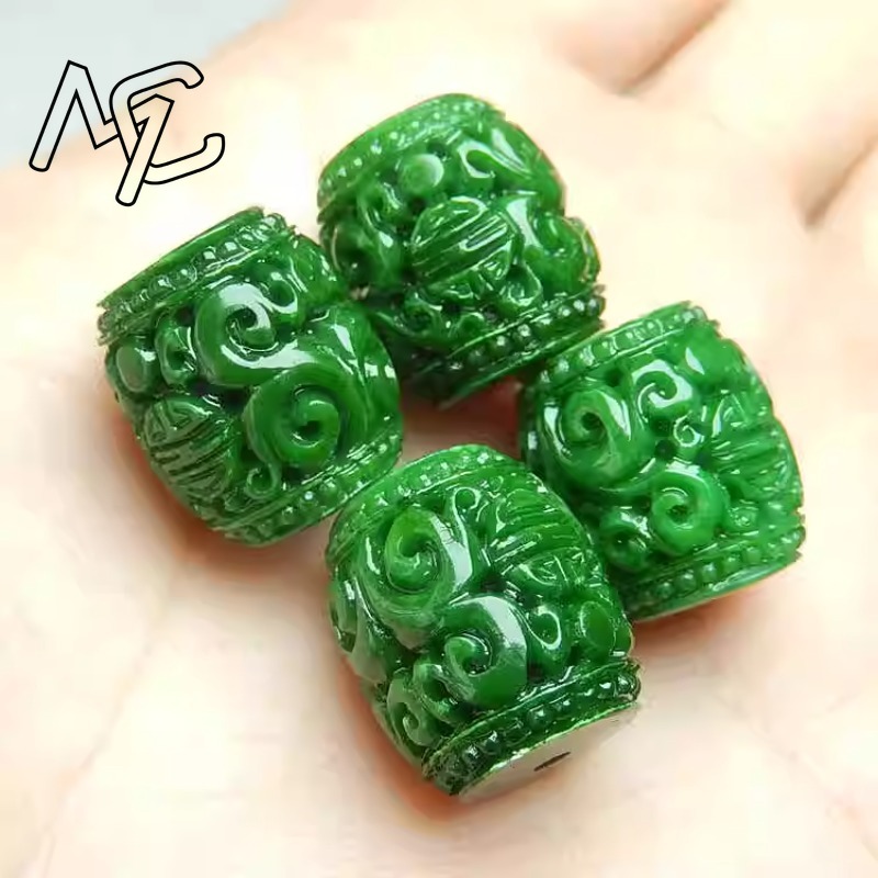 Perles sculptées en Jade vert  - Women'S Fashion avis et prix