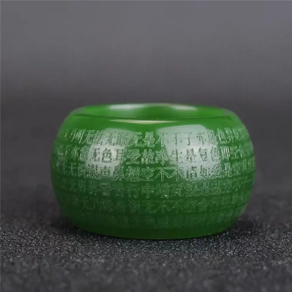 Bague en jade vert naturel de  - Trend Women Fashion avis et prix