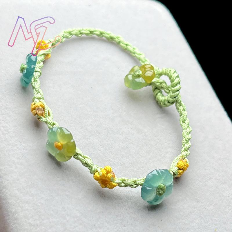Bracelet à fleurs en jadéite d - Women'S Fashion avis et prix
