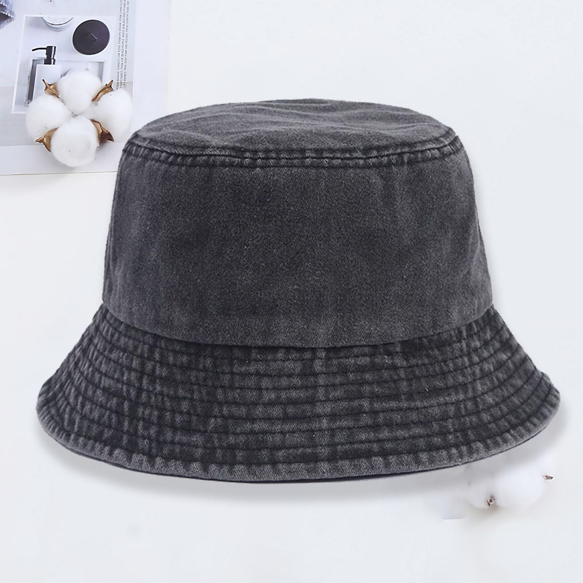 Chapeau Bob en Jean Personnali - Women Fashion Logo Design avis et prix