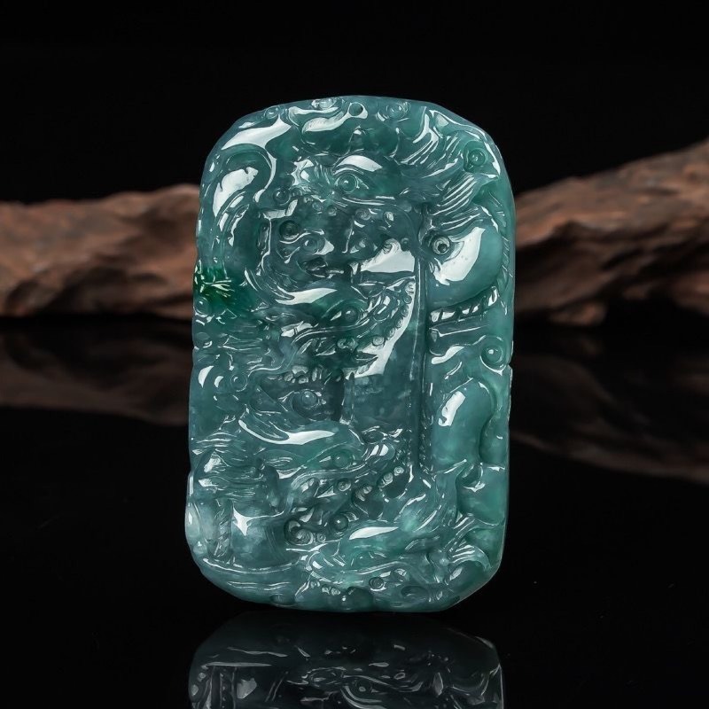 Pendentif Zodiac en jade vérit - Women'S Fashion avis et prix