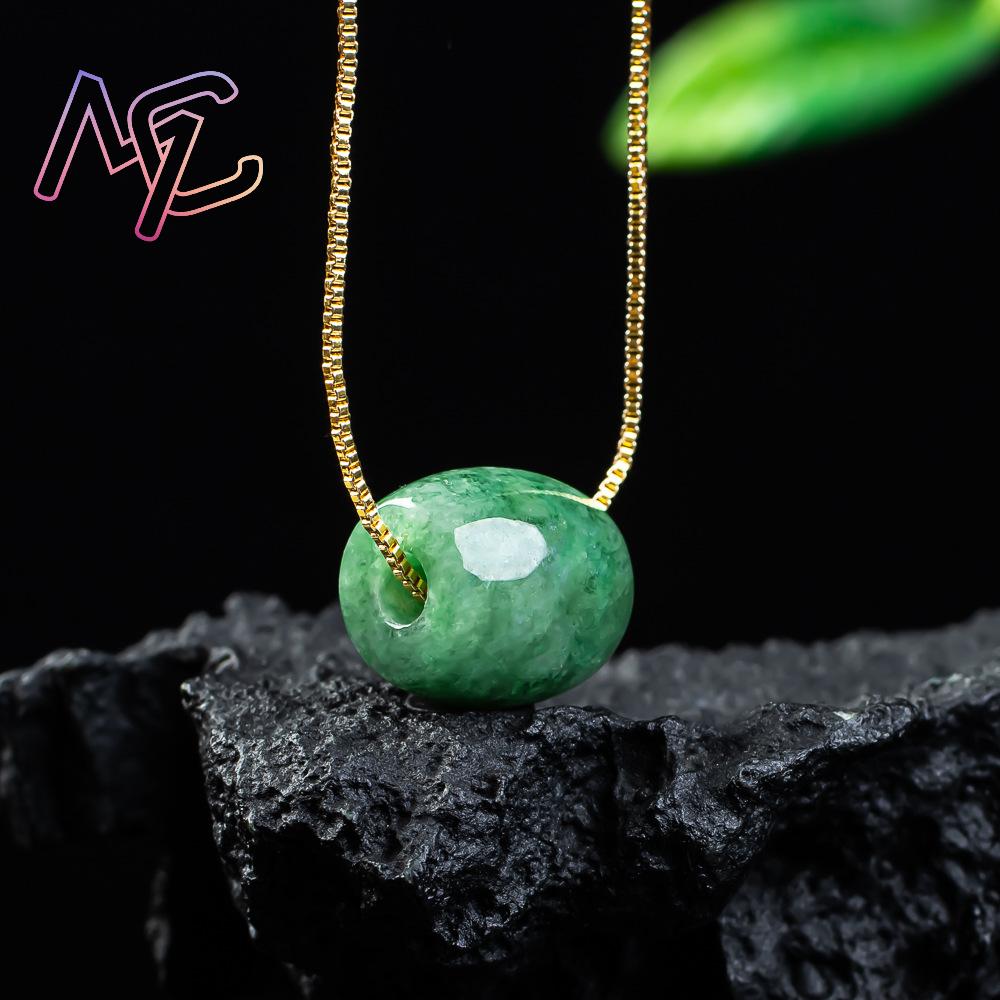 Pendentif en perles de Jade vé - Trend Women Fashion avis et prix