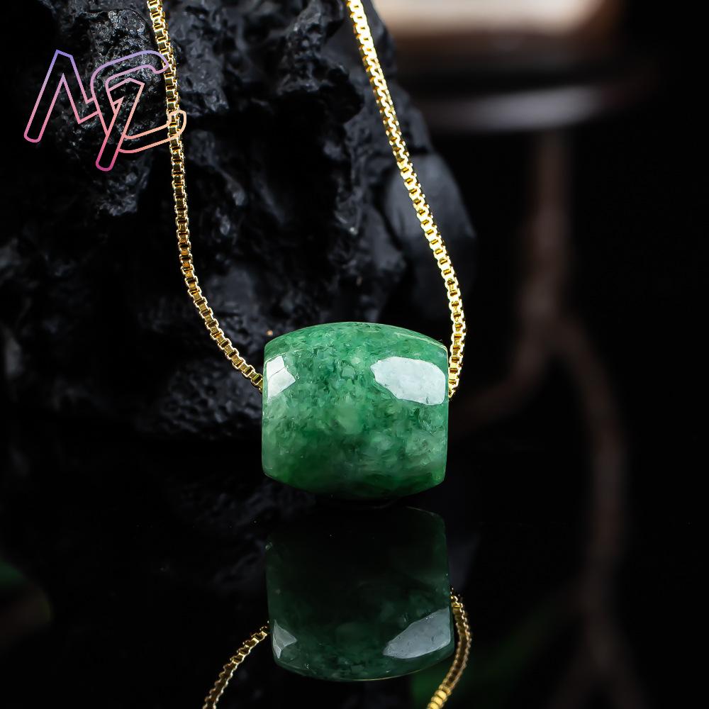 Pendentif en perles de Jade vé - Trend Women Fashion avis et prix
