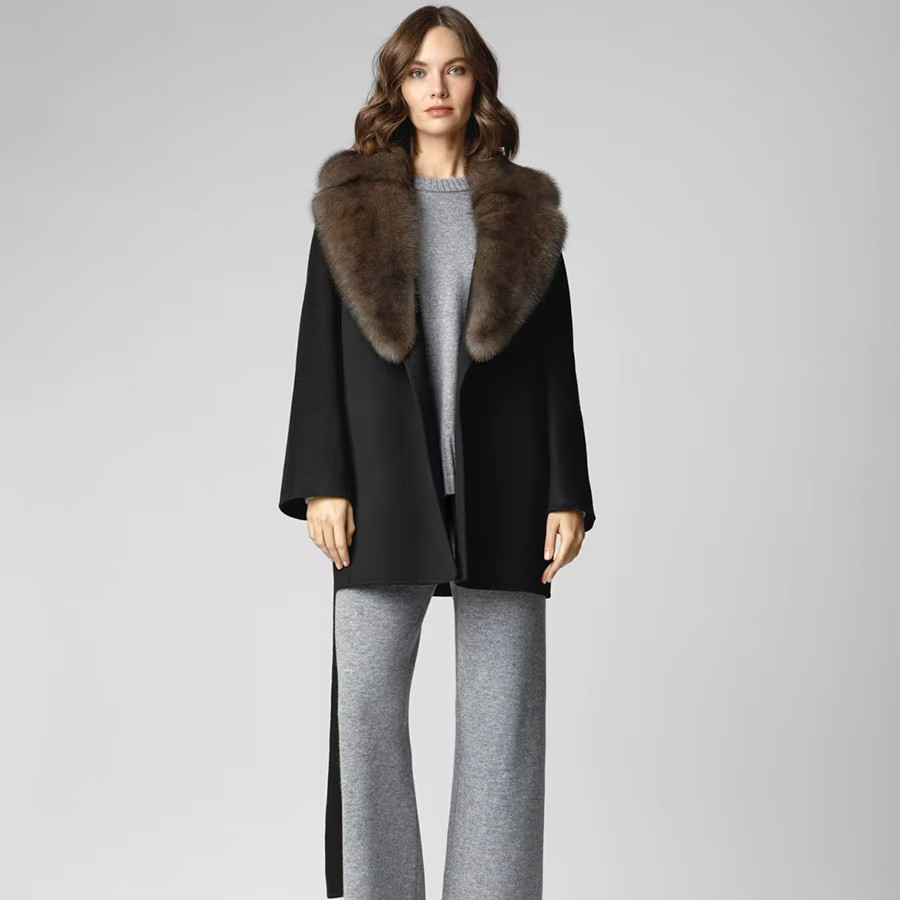 Veste bomber courte en fourrur - Women'S Fashion Bomber Jacket avis et prix