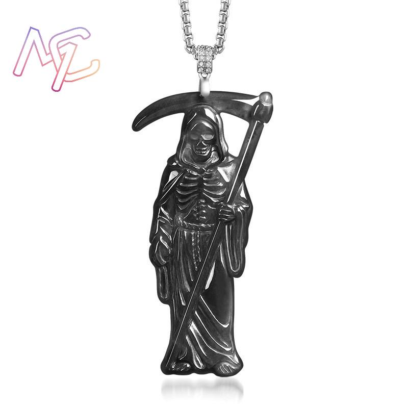 Collier pendentif Grim Reaper  - Women'S Fashion avis et prix