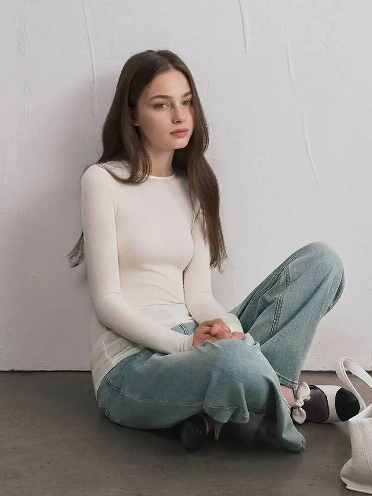 Haut à manches longues en méla - Trend Women Fashion avis et prix